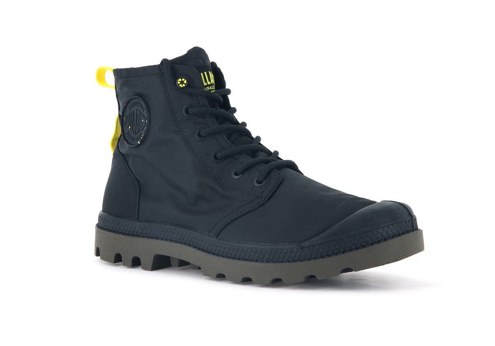 Botas Palladium PAMPA RECYCLE WATERPROOF+ 2 Mujer Negras | Costa Rica-79361